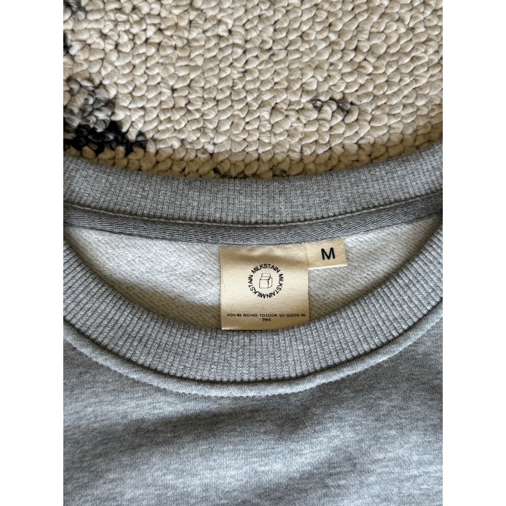 MilkStain Sweat Set Gray - Picture 3 of 7